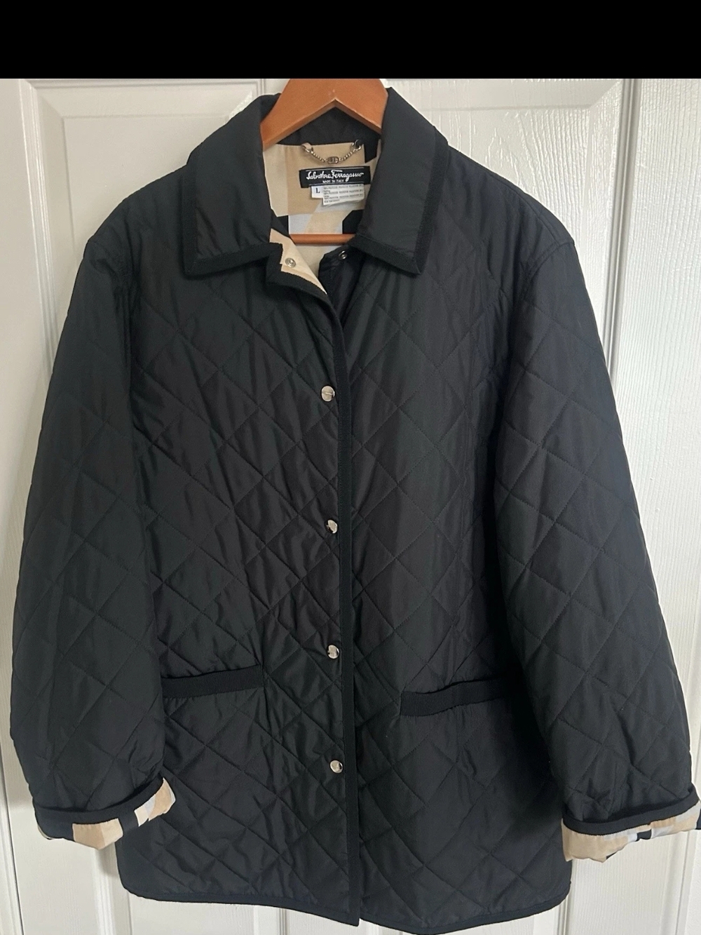 Salvatore FERRAGAMO quilted jacket